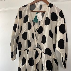 Polka dot dress from H&M